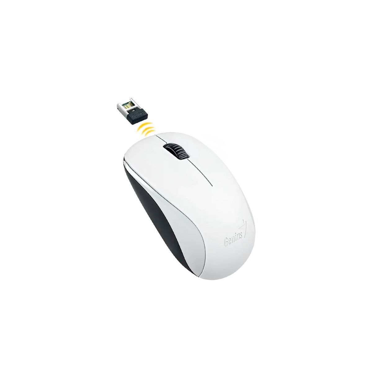 GENIUS - Mouse Inalambrico Genius NX-7000 1200dpi Optico Bluetooth Blanco