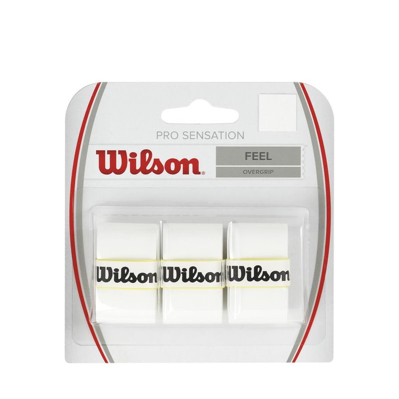 WILSON - Overgrip para Raqueta 3Pk Pro Sensation Blanco - Wilson
