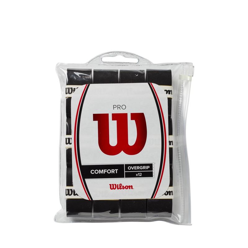 WILSON - Pro Overgrip para Raqueta 12Pack Negro - Wilson