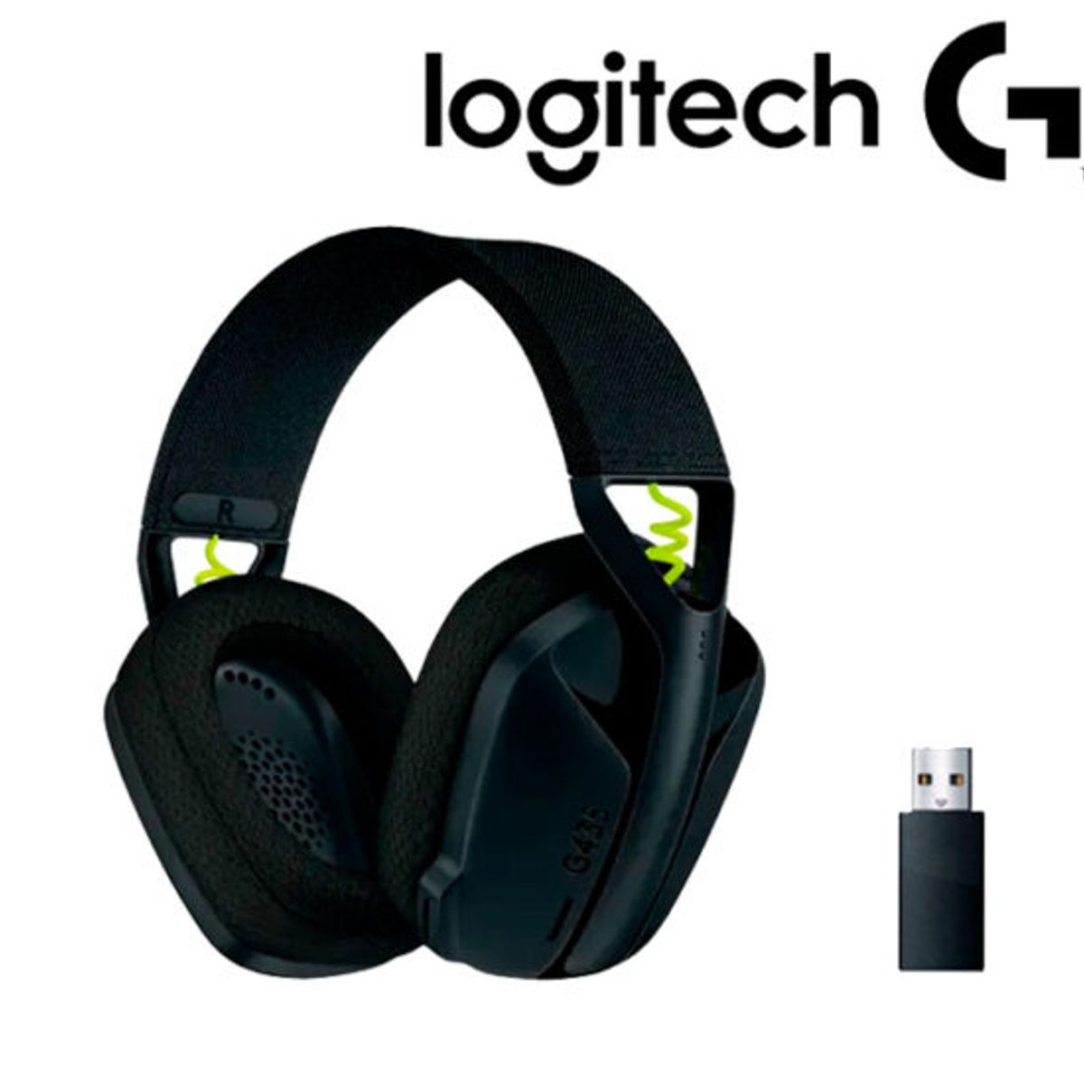 LOGITECH - Audifono Logitech G435 Inalambrico  Bluethoo  Black