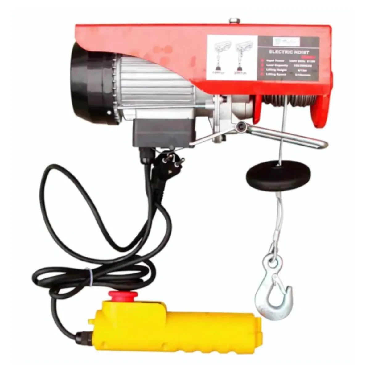 GENERICO - TECLE ELÉCTRICO DE 510W 100 A 200 KG 12M