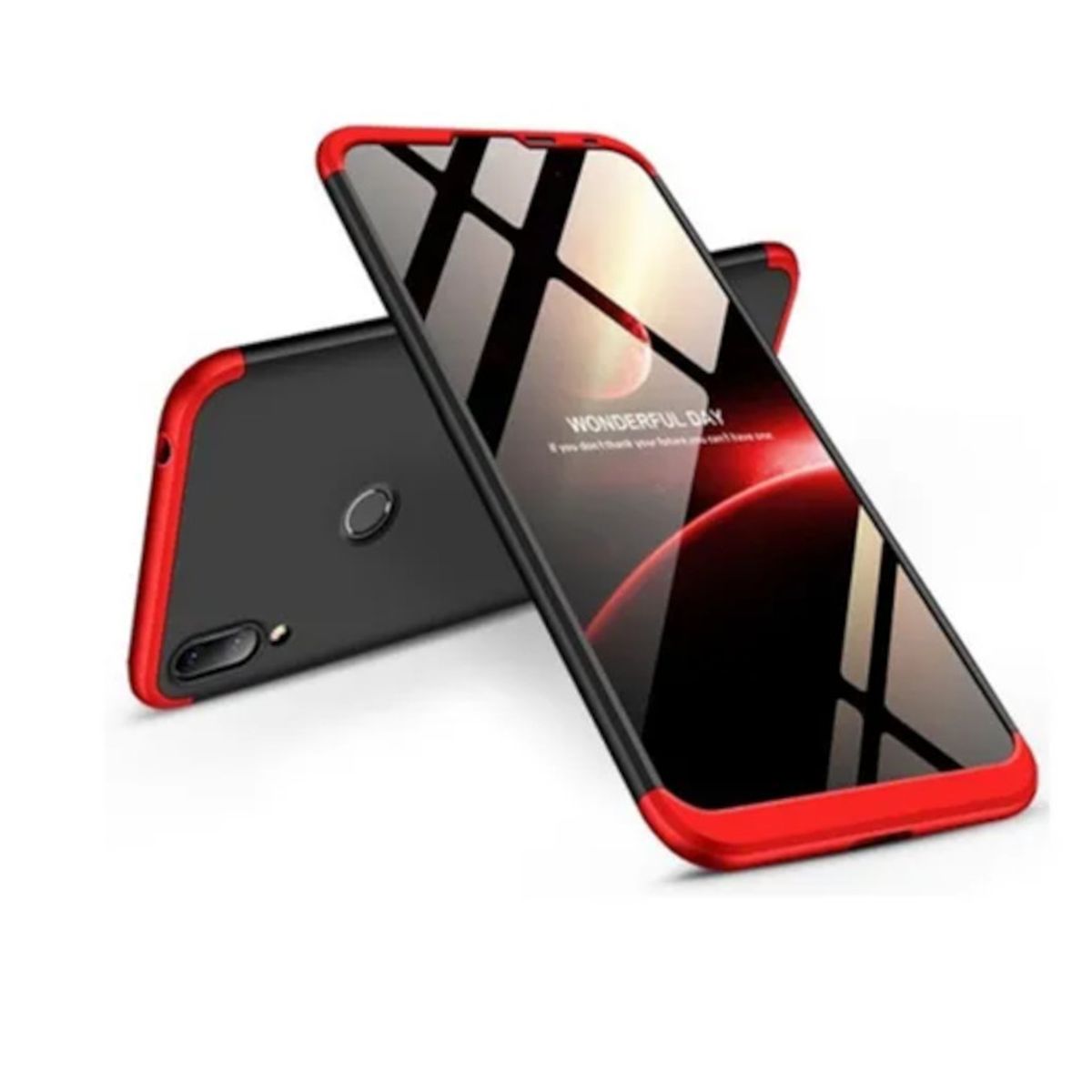 GENERICO - Case Protector Funda Estuche Generico Doble Dip Huawei Y7 2019