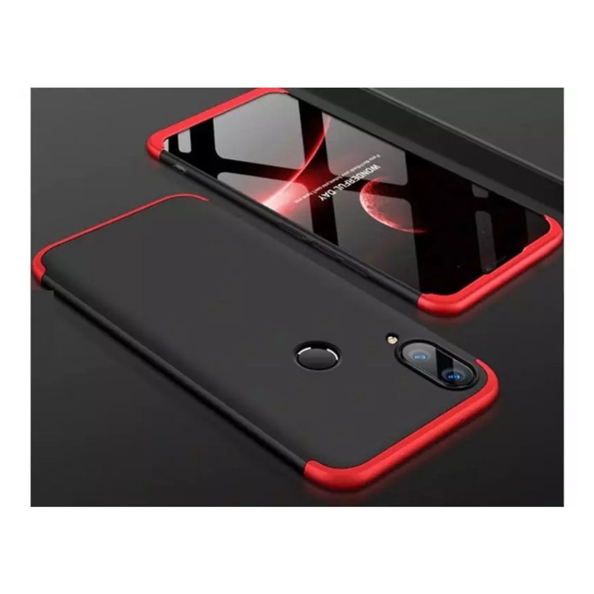 GENERICO - Case Protector Funda Estuche Generico Doble Dip Huawei Y7 2019