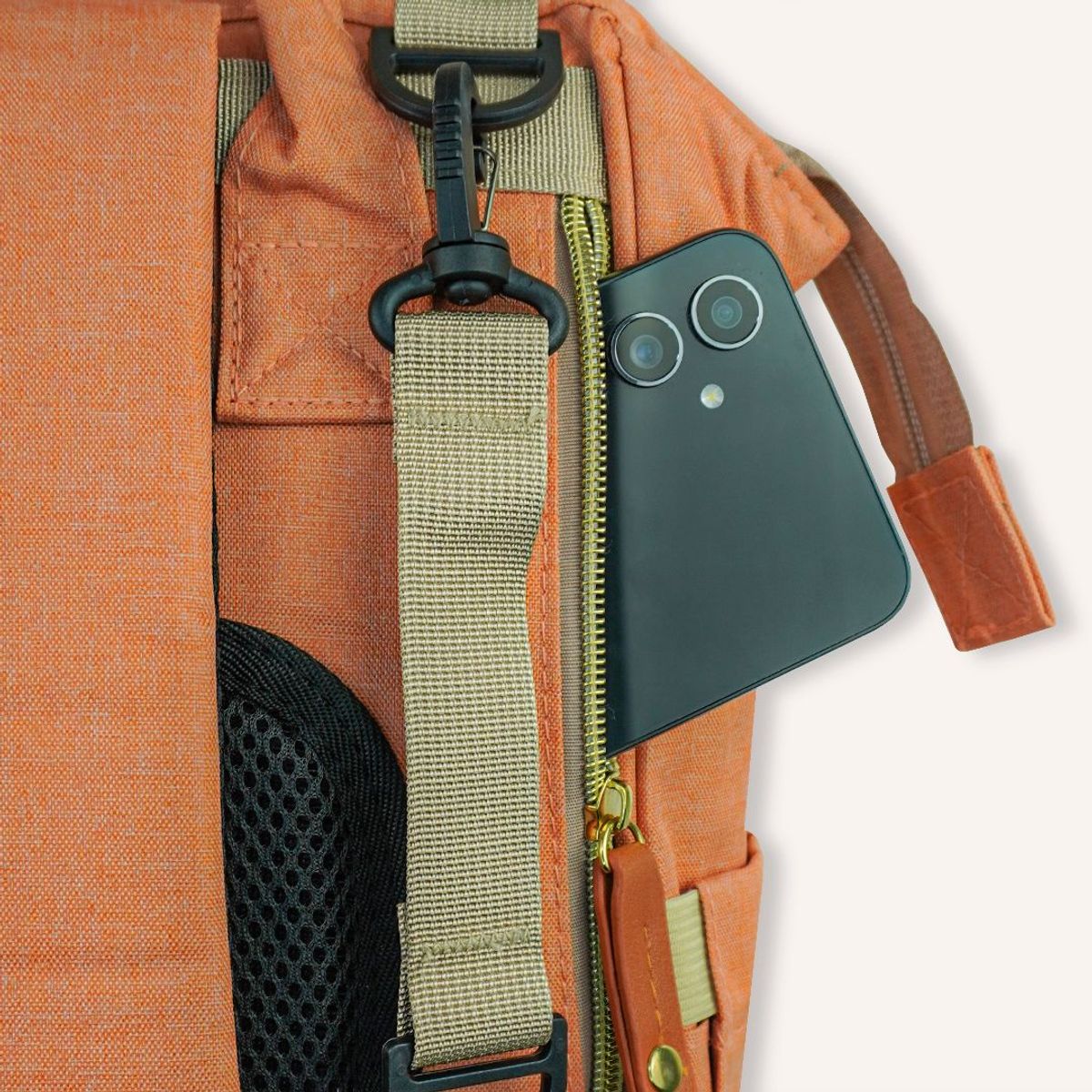 GENERICO - Mochila Pañalera Melon MiniPurse