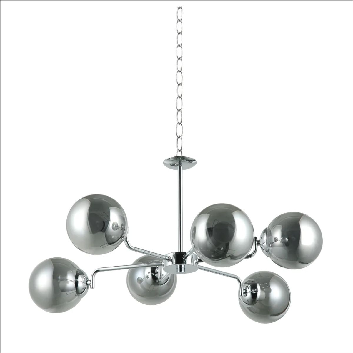 GENERICO - Lámpara Colgante Elisa Silver