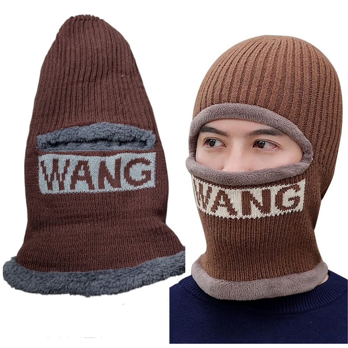 GENERICO - Gorra con cuellera pasamontaña Wong