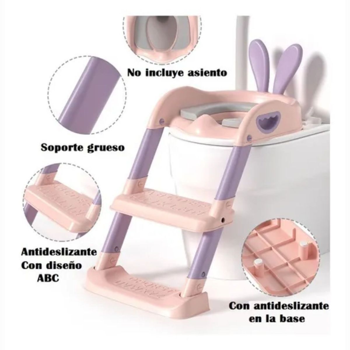 GENERICO - Asiento Entrenador con Escalera Para Niñas