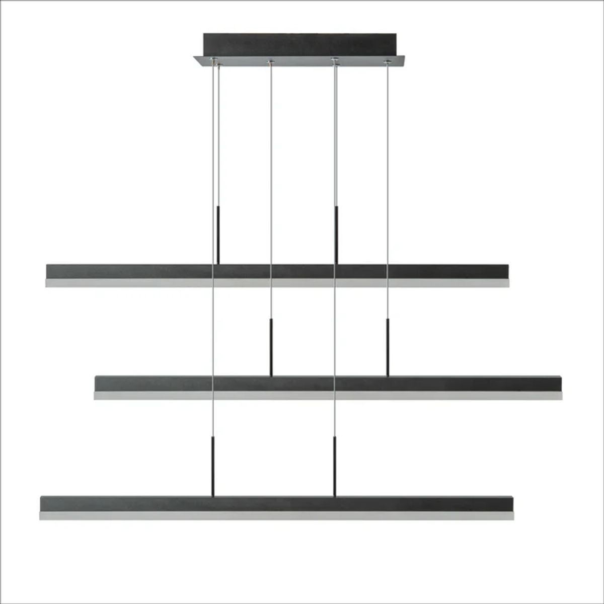 GENERICO - Lámpara Colgante Led Black 40W