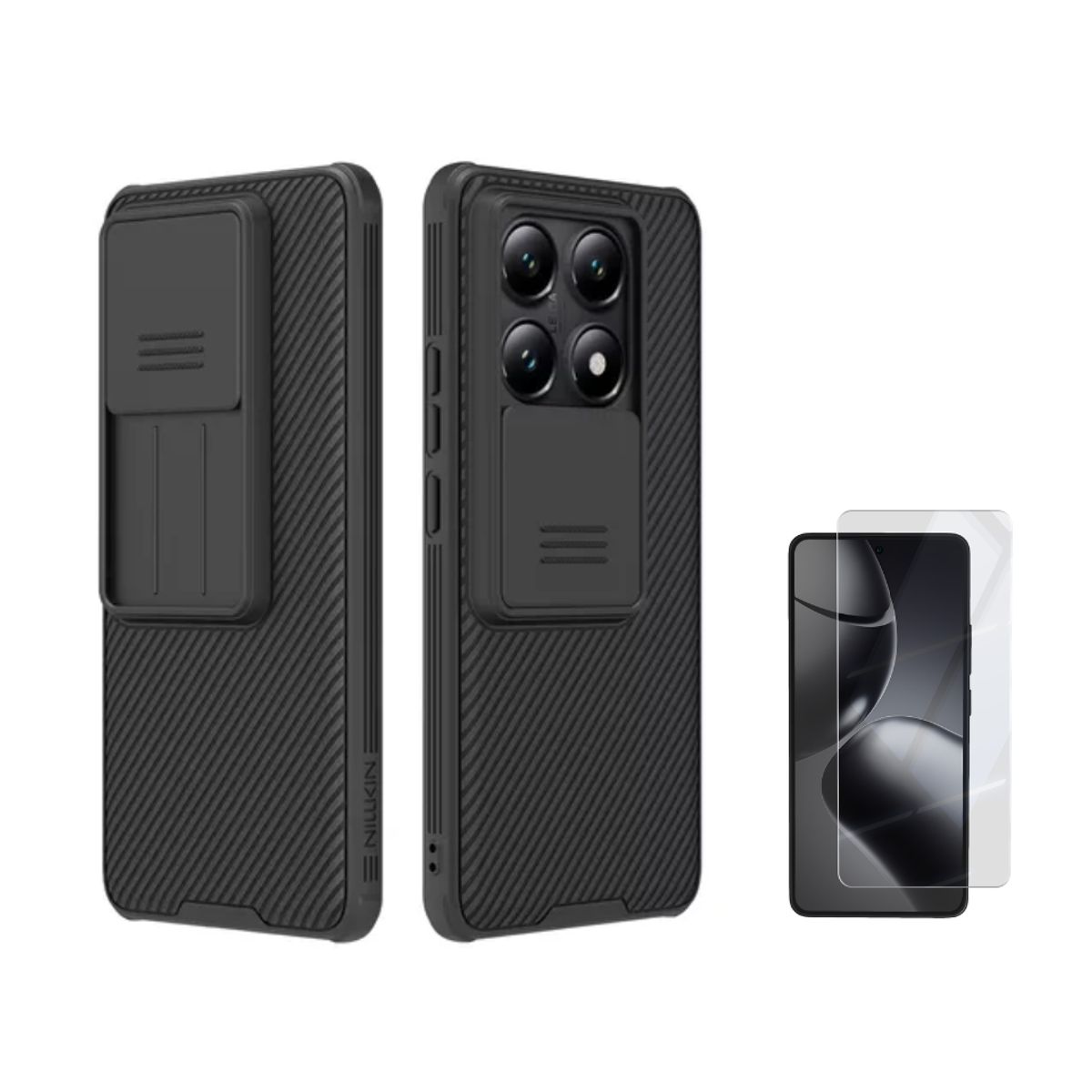 NILLKIN - CASE NILLKIN CAMSHIELD XIAOMI MI 14T Y VIDRIO