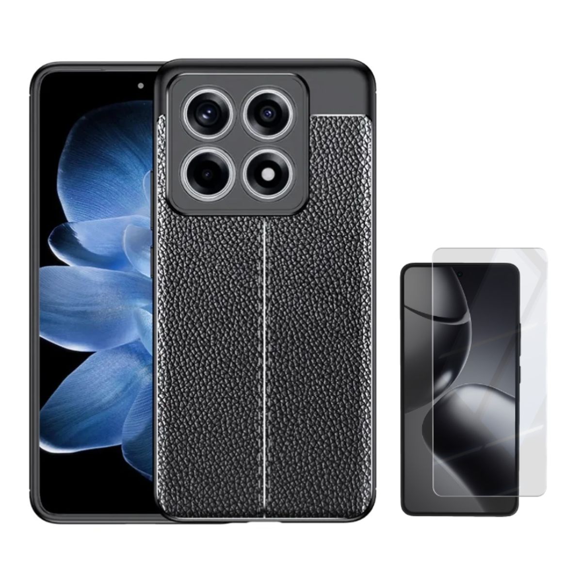 CARBONELL - CASE CARBONO AUTOFOCUS XIAOMI MI 14T Y VIDRIO