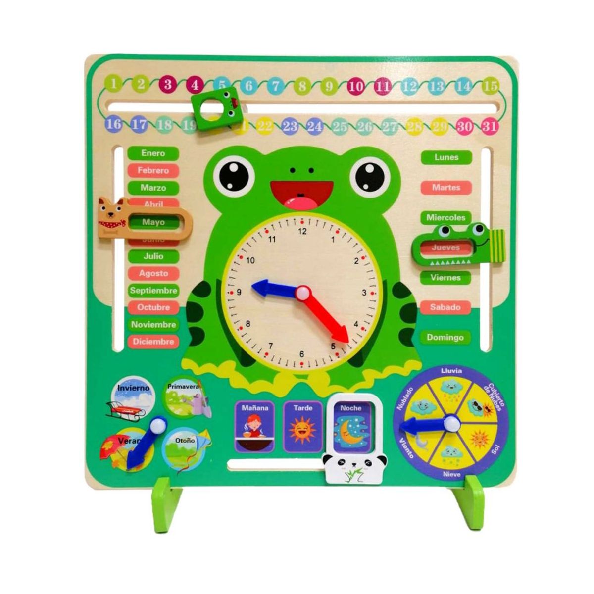 GENERICO - Calendario y Reloj De Ranita