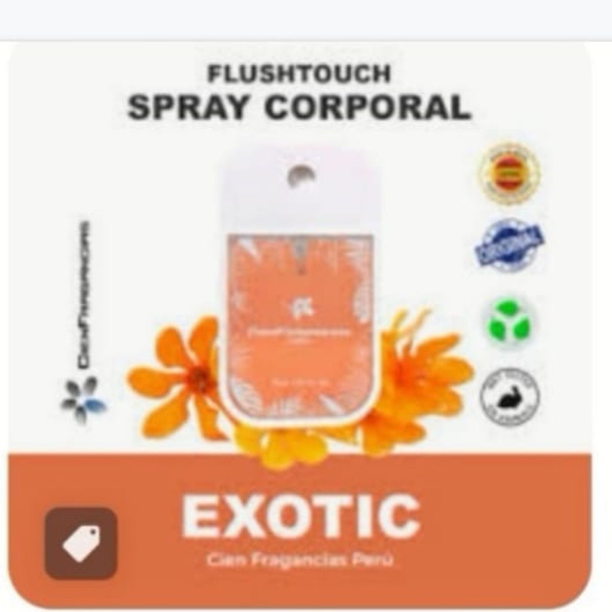 CIEN FRAGANCIAS - BODY MIST VEGANO RITUAL EXOTIC CIENFRAGANCIAS CIEN ESENCIAS 45ML 24H