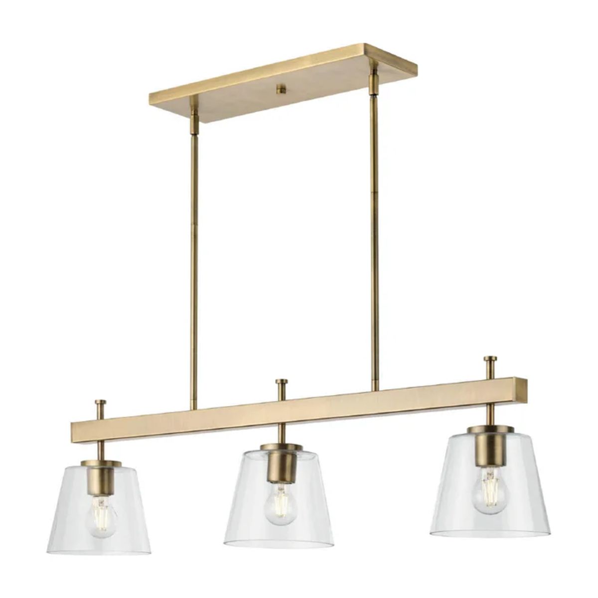 GENERICO - Lámpara Colgante Gold Led