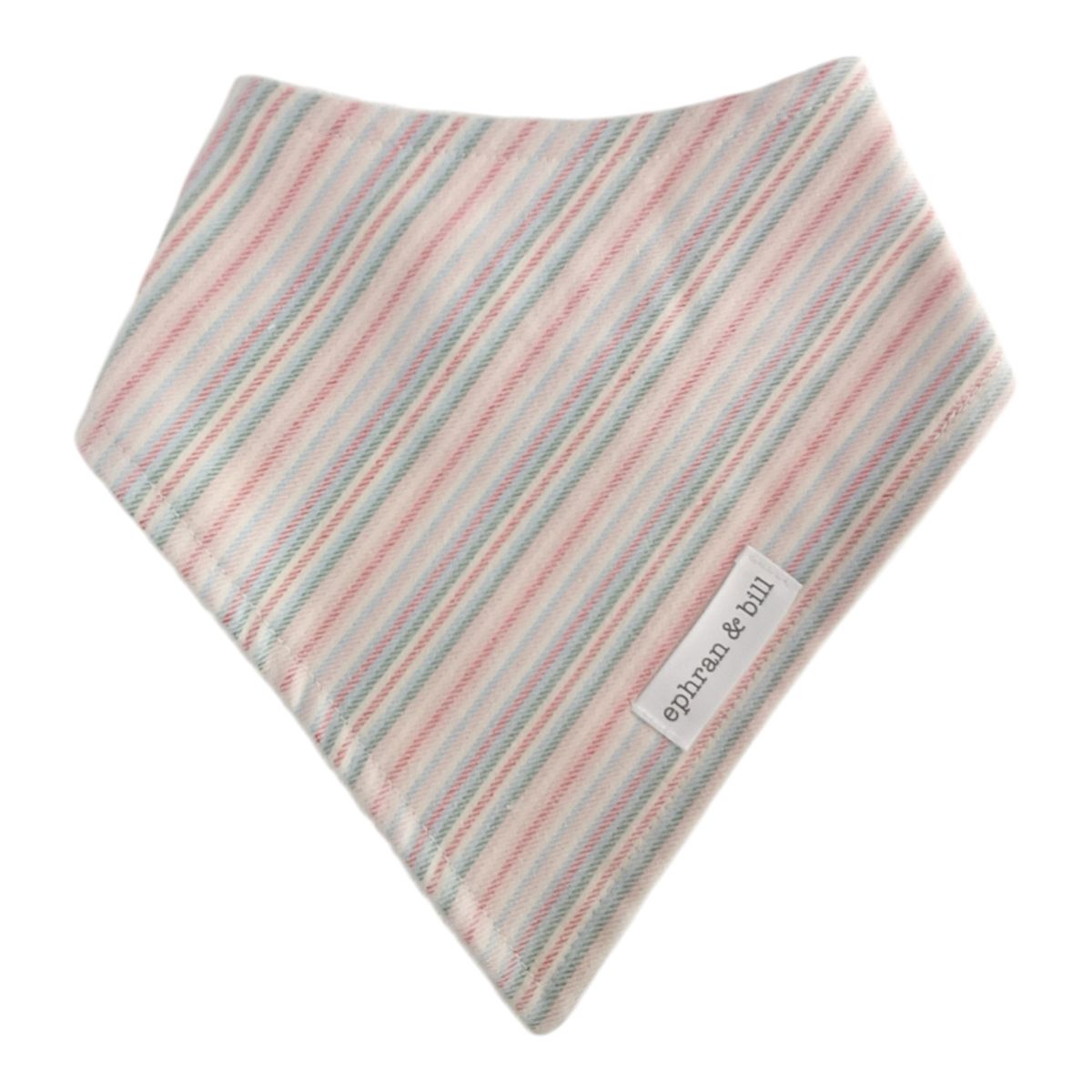 EPHRAN & BILL - Babero Bandana Para Bebé Rayitas