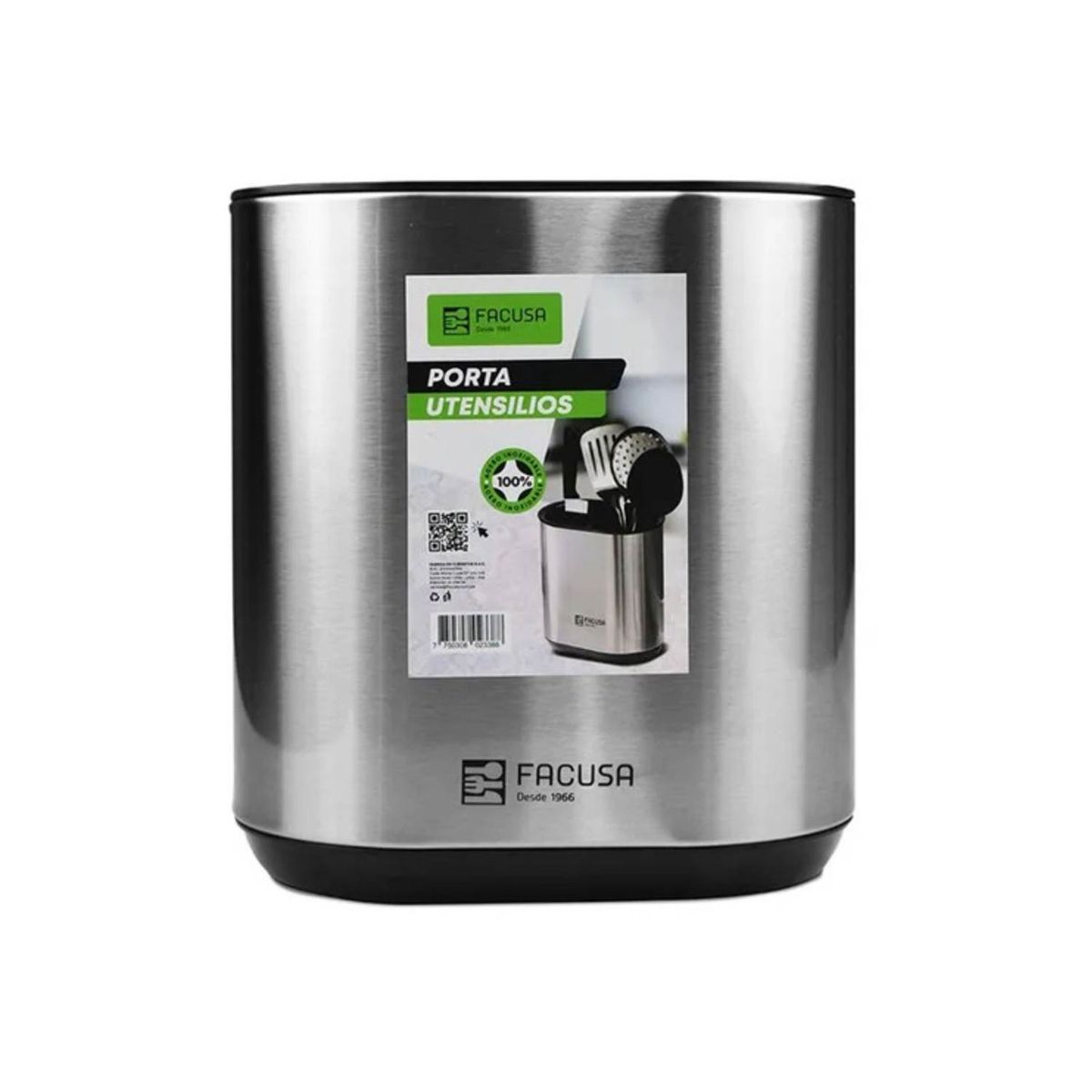 FACUSA - Porta Utensilios De Cocina Cuchillos FACUSA  De Acero