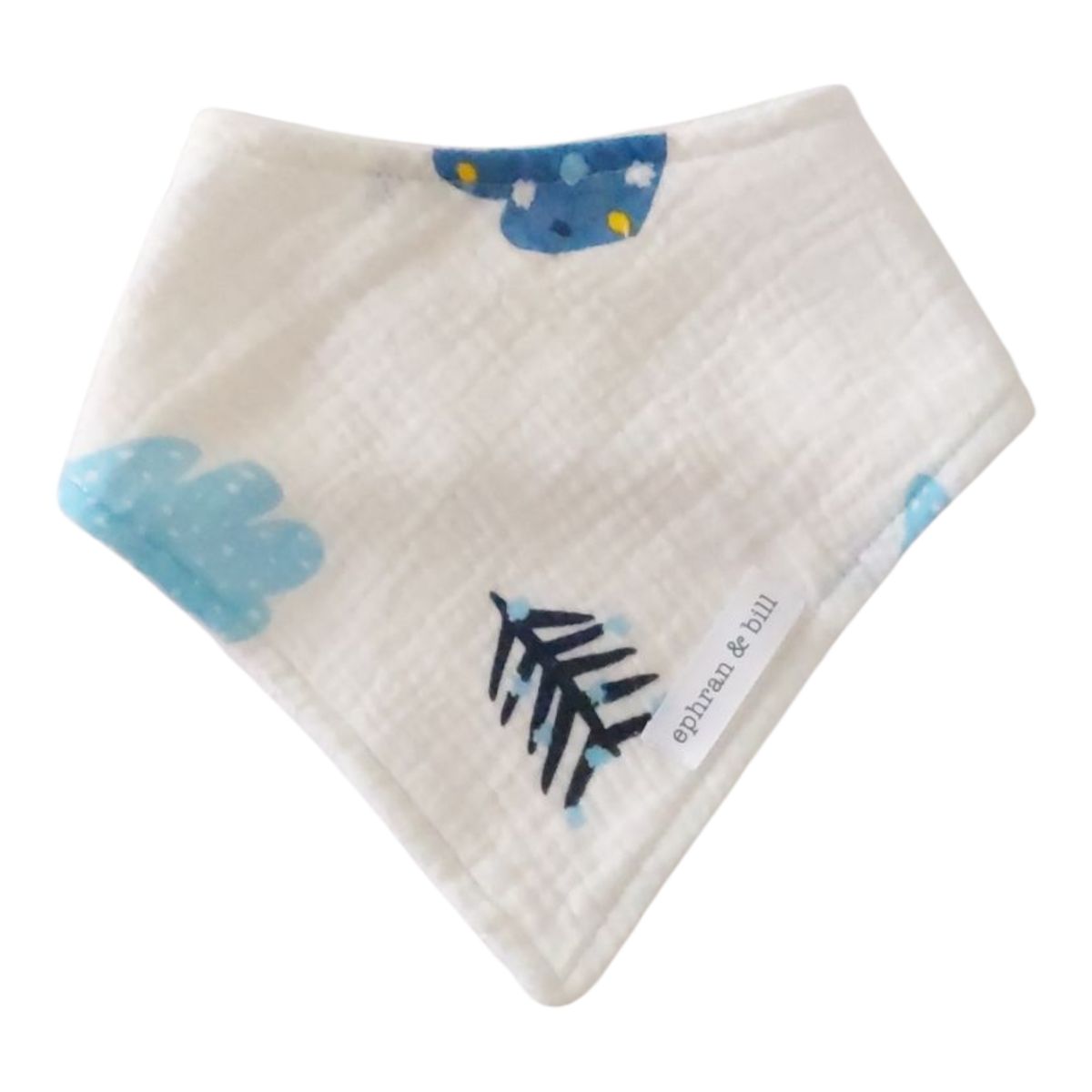 EPHRAN & BILL - Babero Bandana Para Bebé Osos Muselina