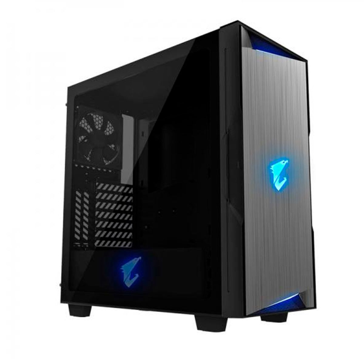 GIGABYTE - Case Gigabyte AORUS C300 GLASS Mid-Tower ATX Negro