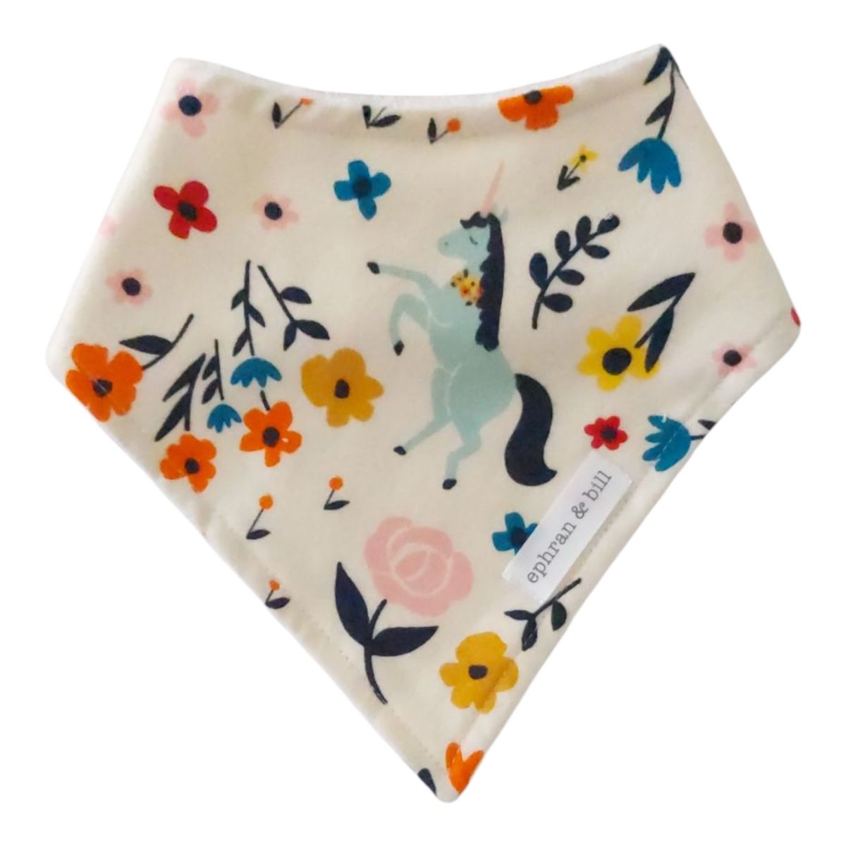 EPHRAN & BILL - Babero Bandana Para Bebé Unicornio