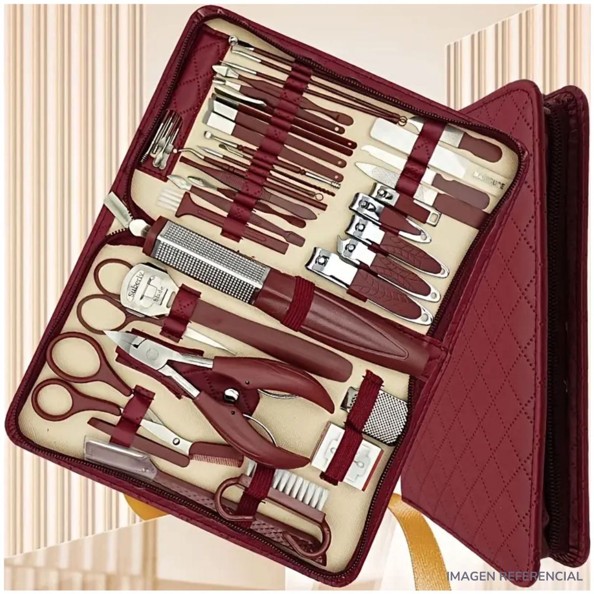 INSPIRA MARKET - Set de Manicura y Pedicura 42 Piezas