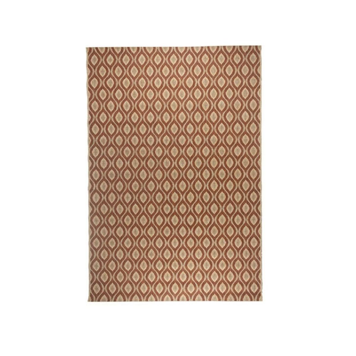 NIHM - Alfombra Snail Terracota 290x200 cm