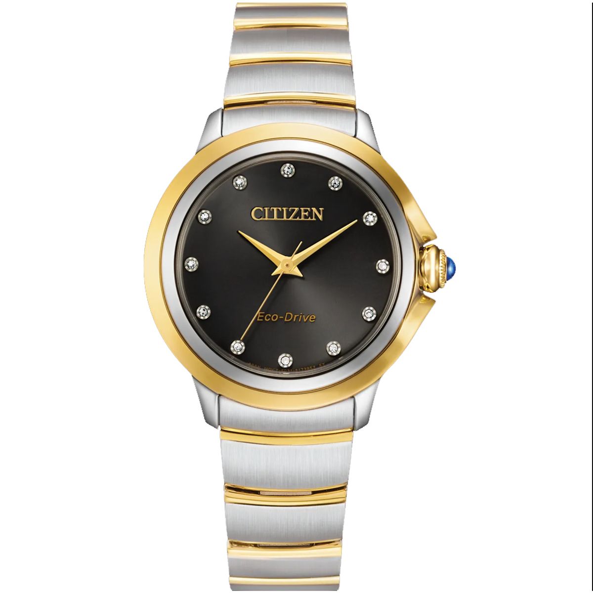 CITIZEN - Citizen Ceci Diamond Reloj Eco-Drive Acero Inox EM0954-50E