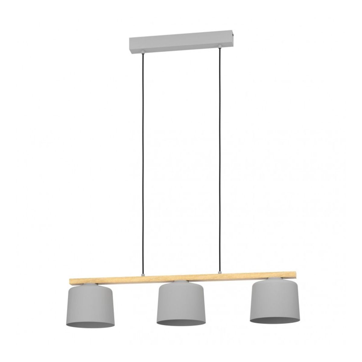 GENERICO - Lámpara Colgante Taza Black Led