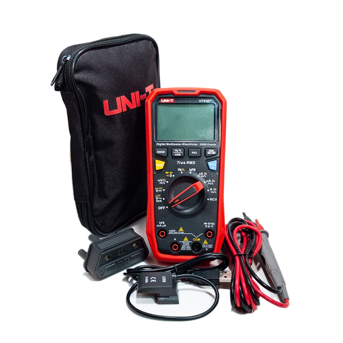  - MULTIMETRO UNI-T UT61E+ TRUE RMS  22000 CUENTAS CAT IV
