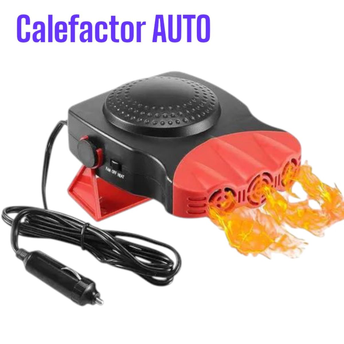 OEM - Aerotermo Portatil para Auto Calefactor Interior del Vehiculo