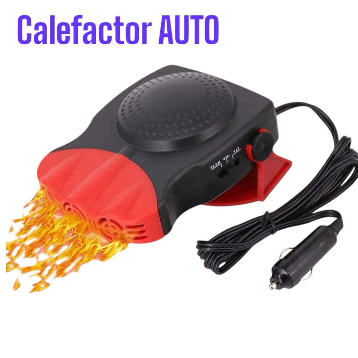 OEM - Aerotermo Portatil para Auto Calefactor Interior del Vehiculo