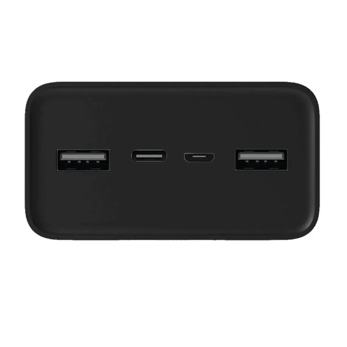 XIAOMI - Power Bank Xiaomi 30000mAh con Carga Rápida 18W 3 Puertos USB y USB-C
