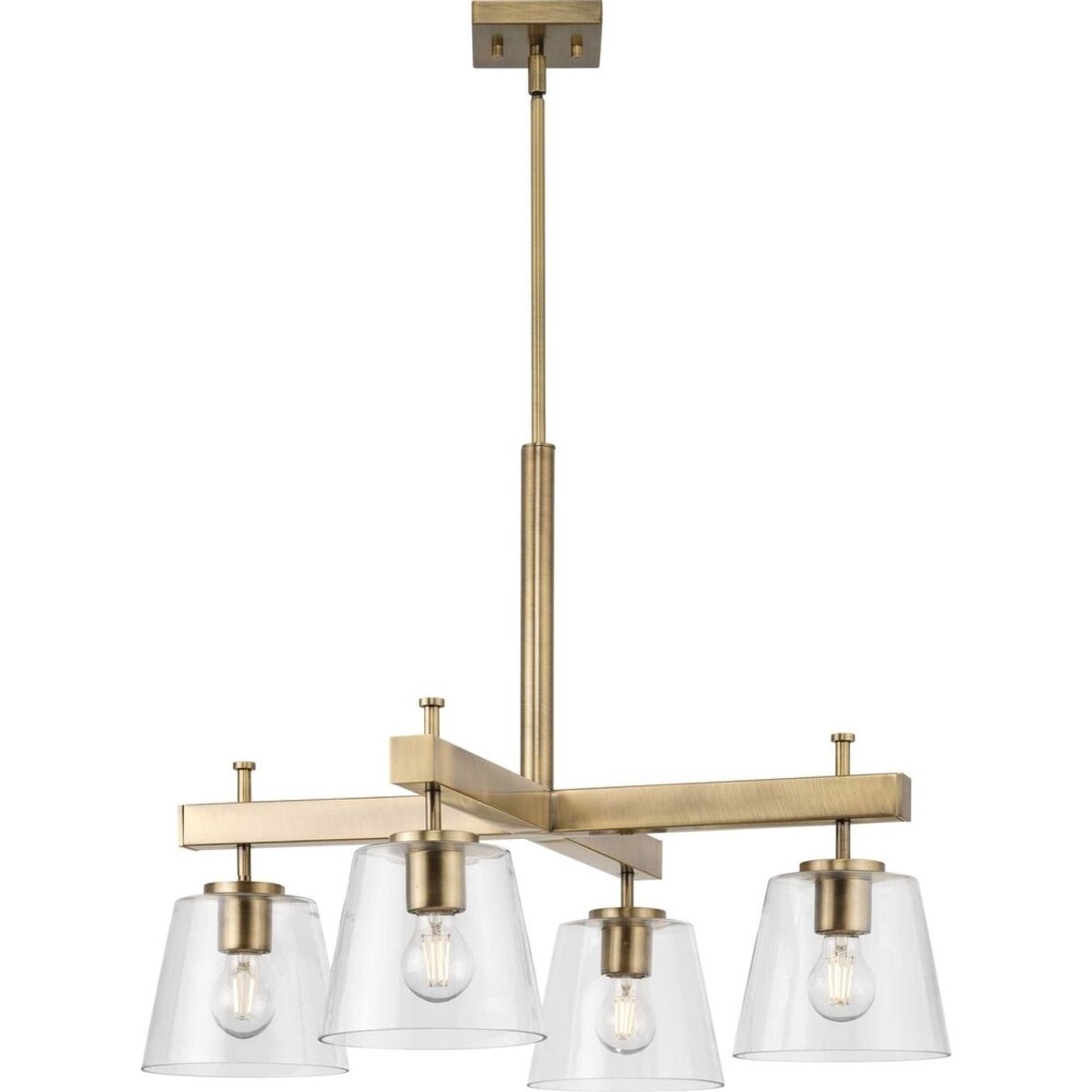 GENERICO - Lámpara Colgante Nora Gold Led