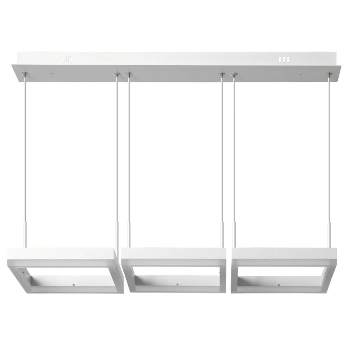 GENERICO - Lámpara Colgante Zagreb White Led 40W