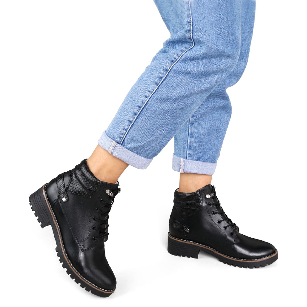 PAR&SS - Botines De Cuero Mujer Par&ss PA23I2-B90