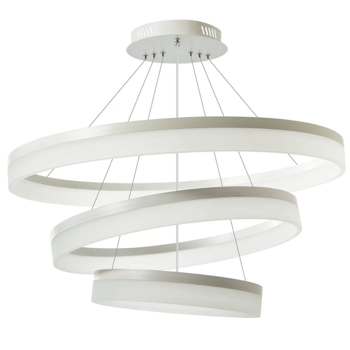 GENERICO - Lámpara Colgante Tripla White Led 90W