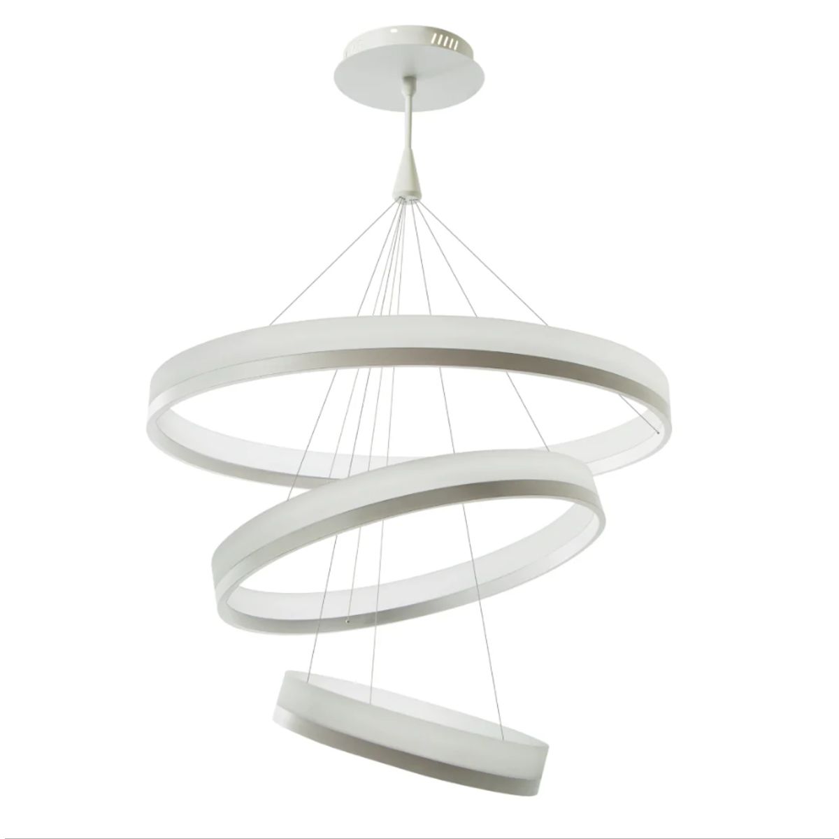 GENERICO - Lámpara Colgante Tripla White Led 90W