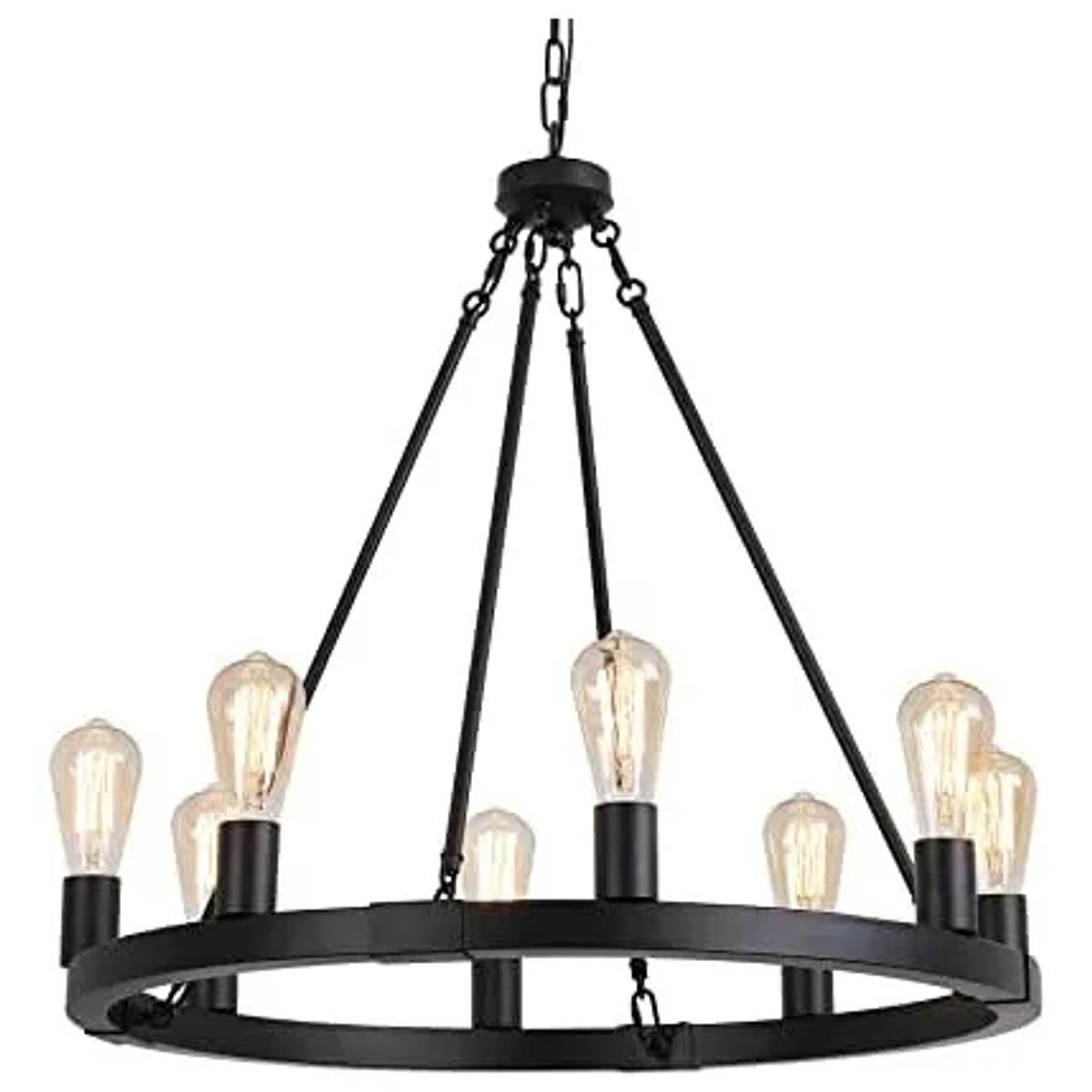 GENERICO - Lámpara Colgante Dane Black Led