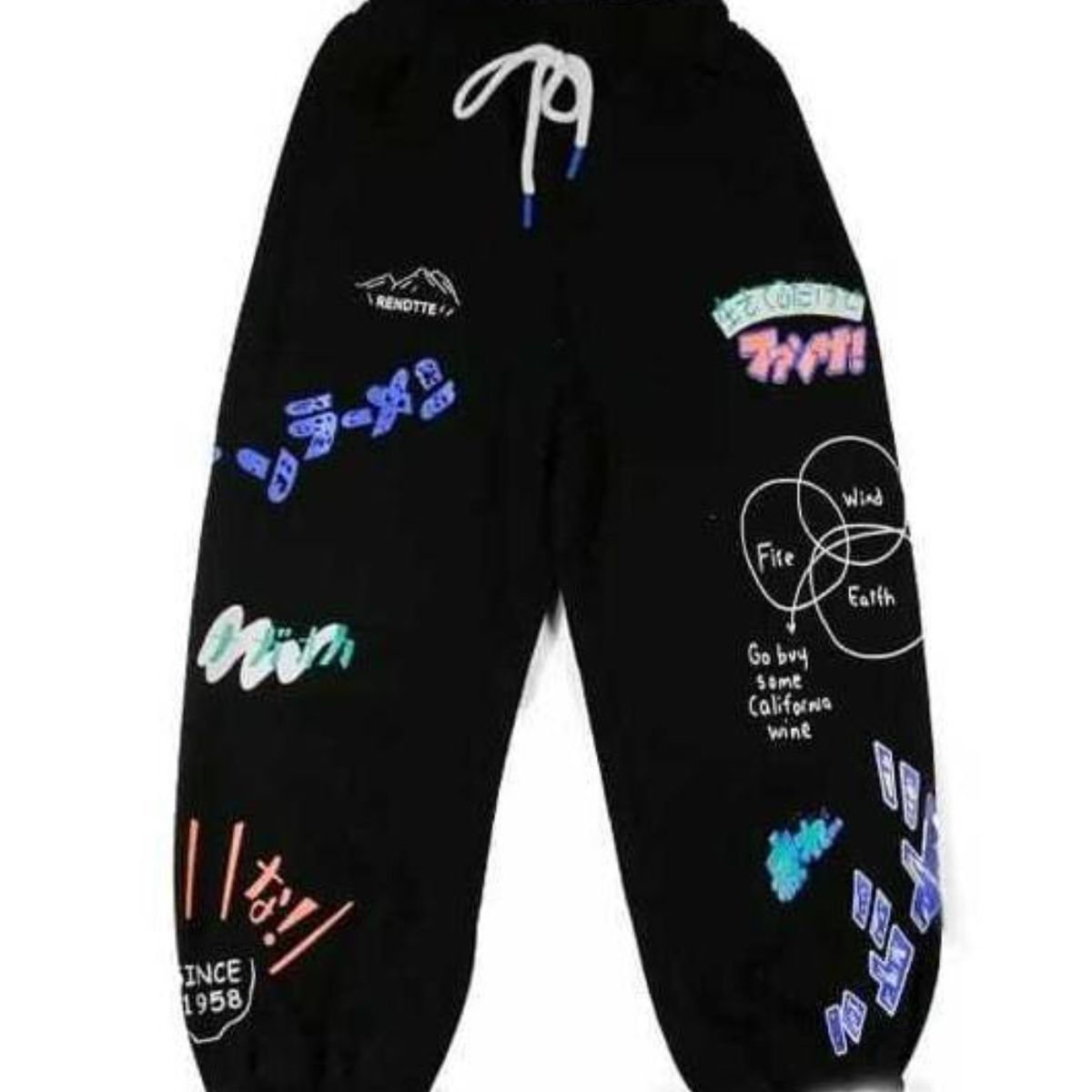 PEACE AND LOVE - Jogger Mujer Peace And Love