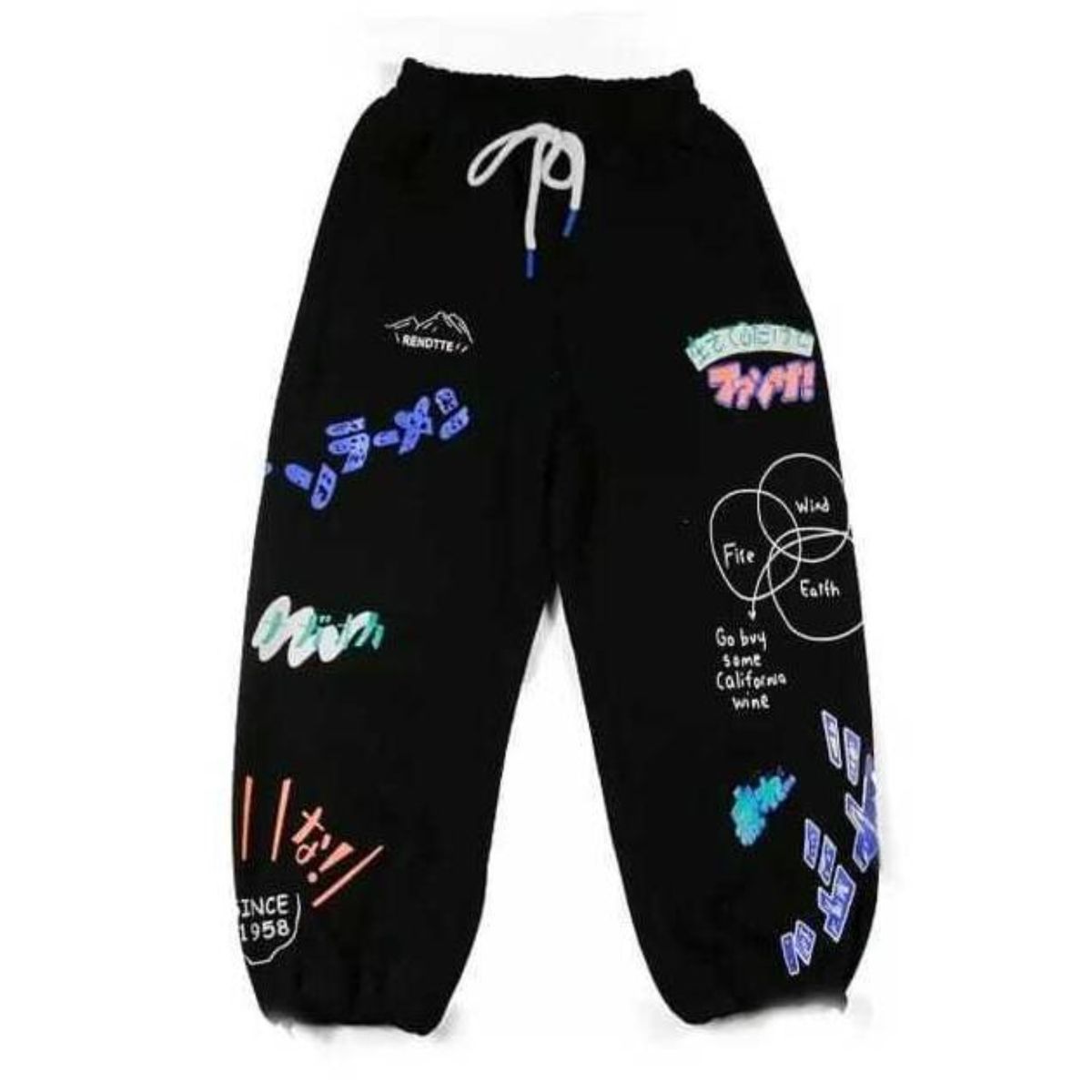 PEACE AND LOVE - Jogger Mujer Peace And Love