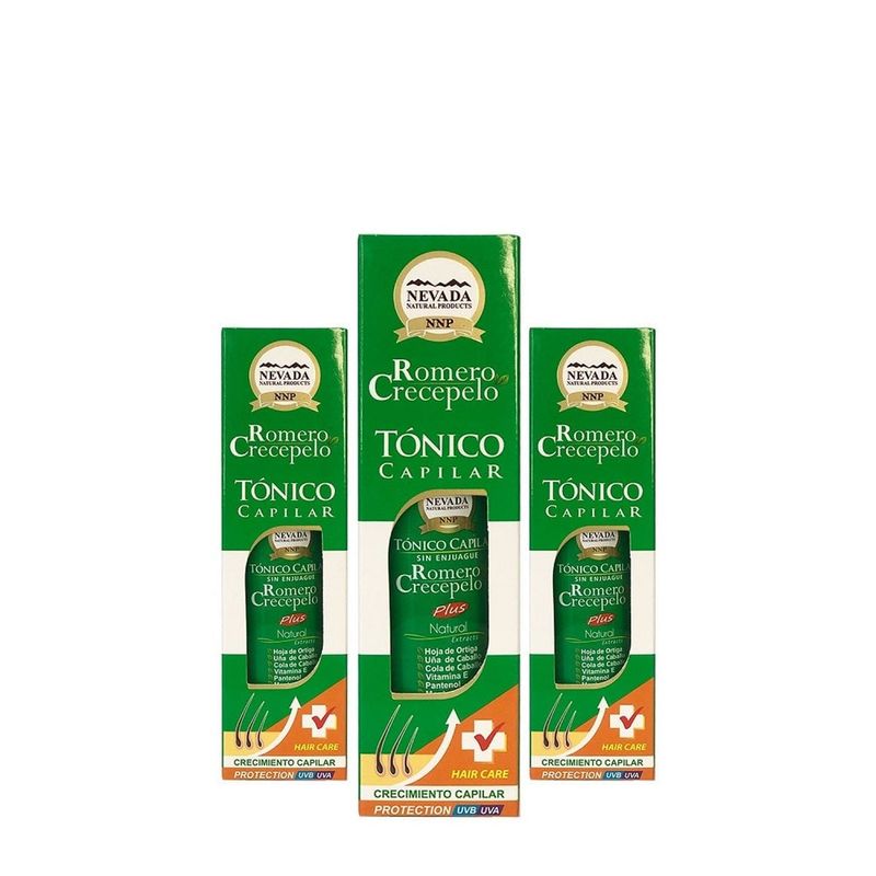 GENERICO - Tónico Capilar Romero Crecepelo Nevada 100ml 3 Unidades