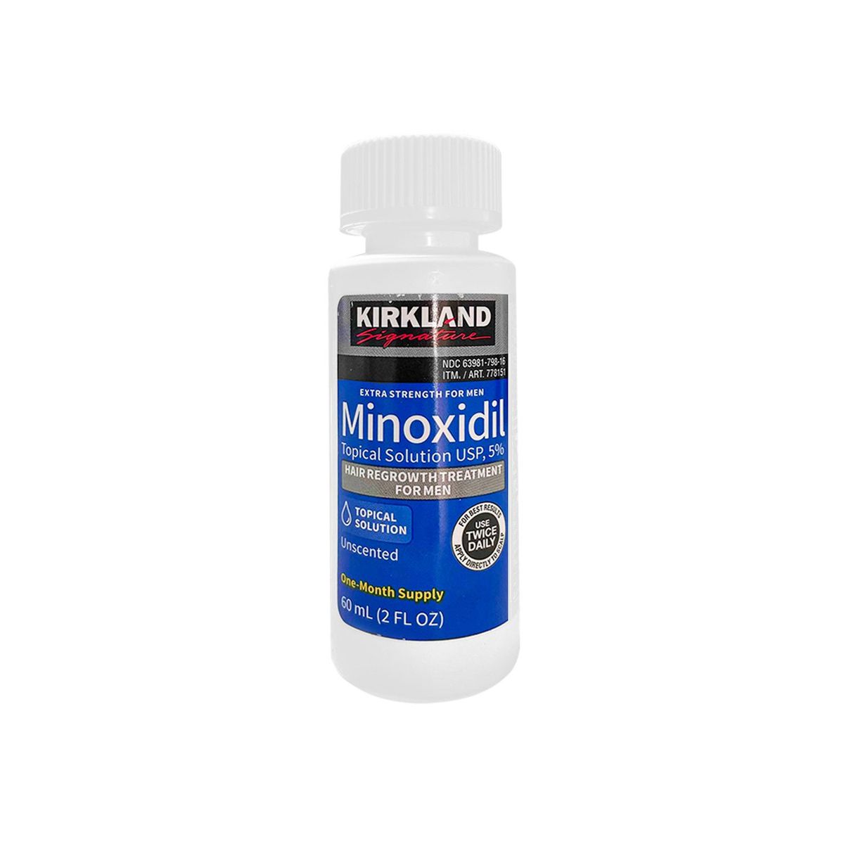 KIRKLAND - Minoxidil Liquido 60ml Kirkland