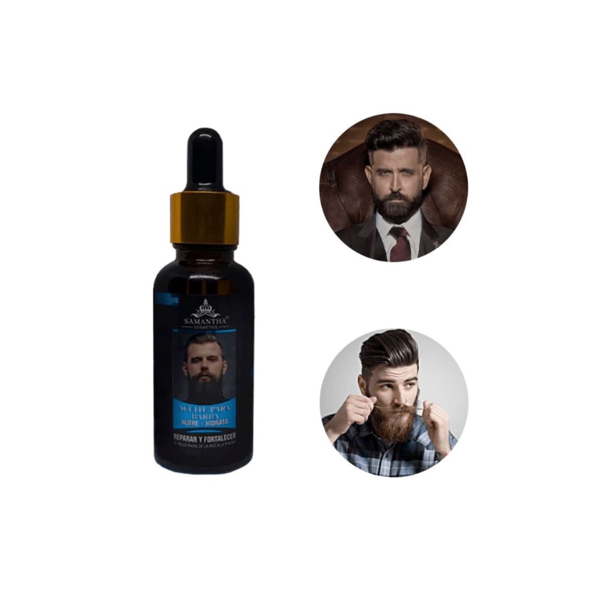 GENERICO - Aceite De Barba Y Capilar Samantha 30ml