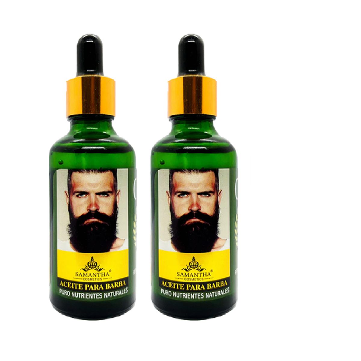 GENERICO - 2 Unidades Aceite para Barba de Oliva