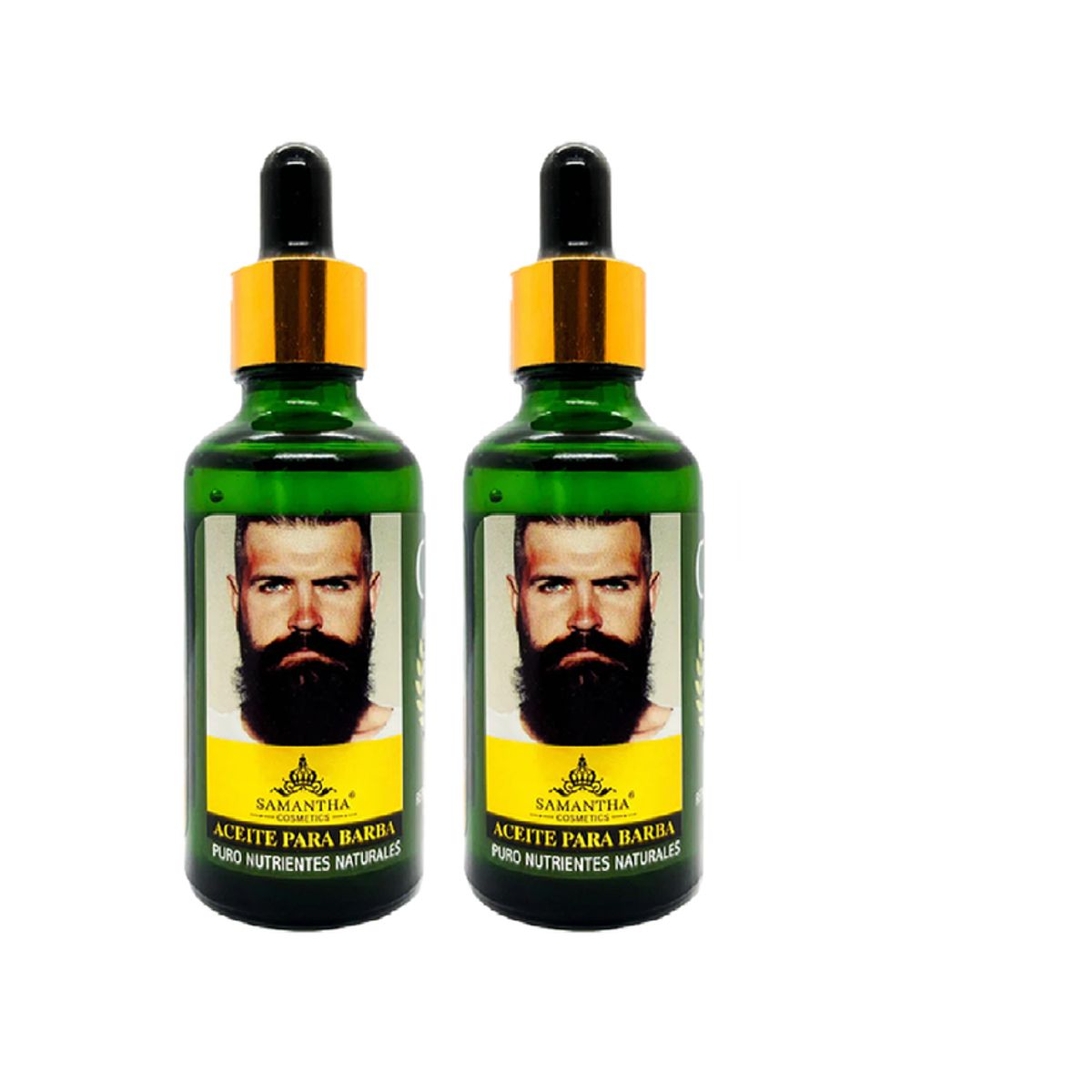 GENERICO - 2 Unidades Aceite para Barba de Oliva