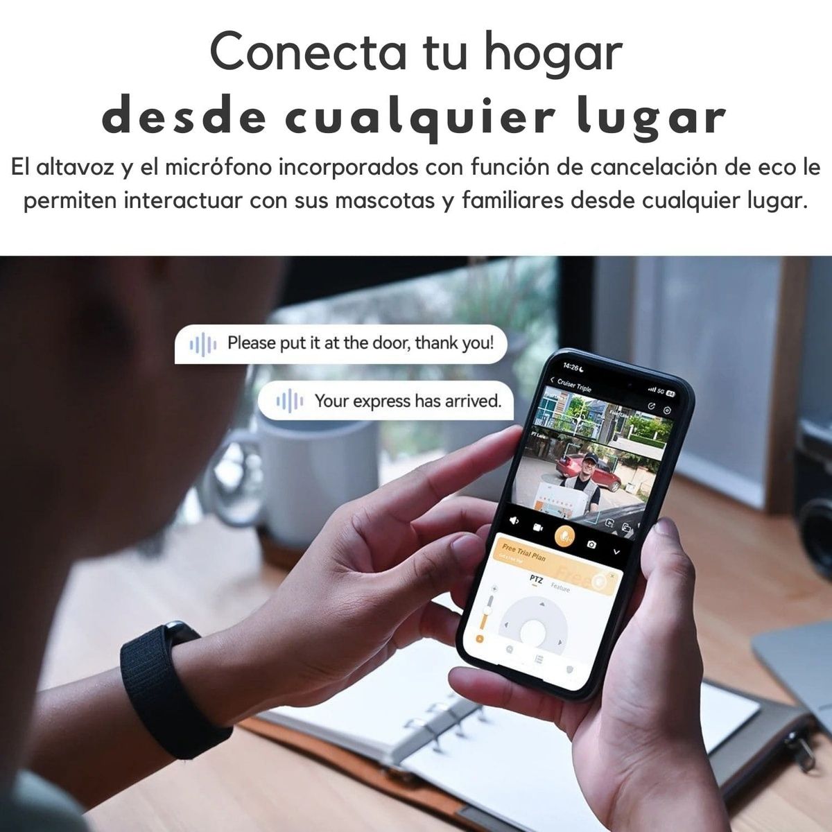 IMOU - Cámara WiFi Triple Lente IMOU 11MP  Visión Total 360° UHD