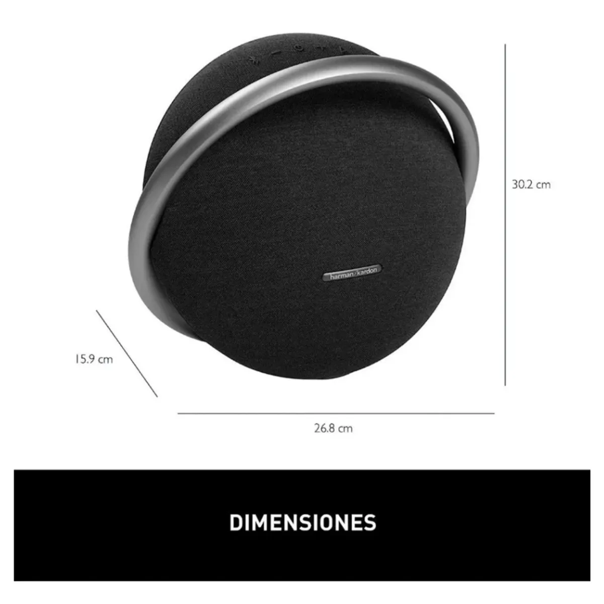 HARMAN KARDON - Parlante HARMAN KARDON Onxy Studio 7 Bluetooth Negro