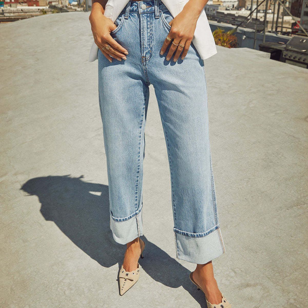 BLWOENS - Jeans Mujer - Azul