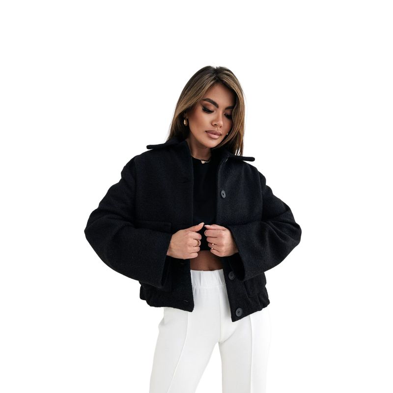 BLWOENS - Chaqueta de invierno para mujer - Negro