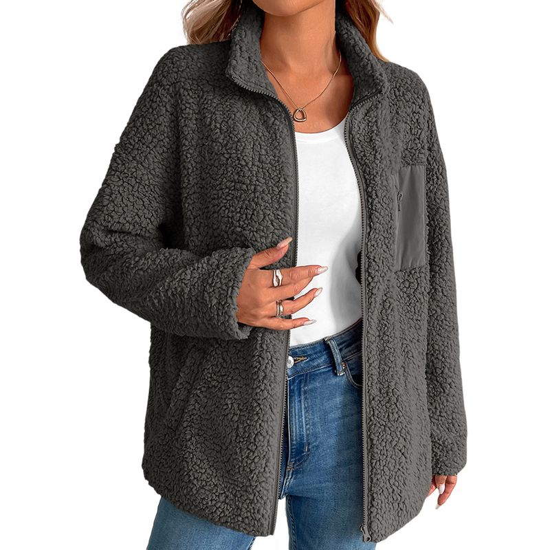 BLWOENS - Chaqueta de invierno para mujer - Gris