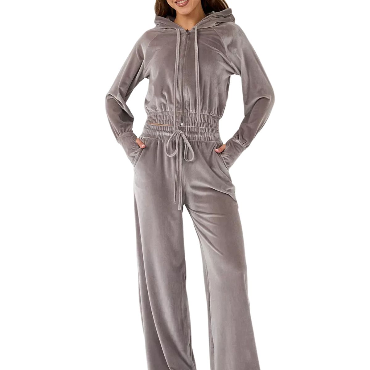 BLWOENS - Conjunto Mujer - Gris