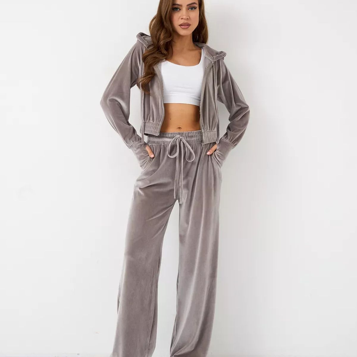 BLWOENS - Conjunto Mujer - Gris